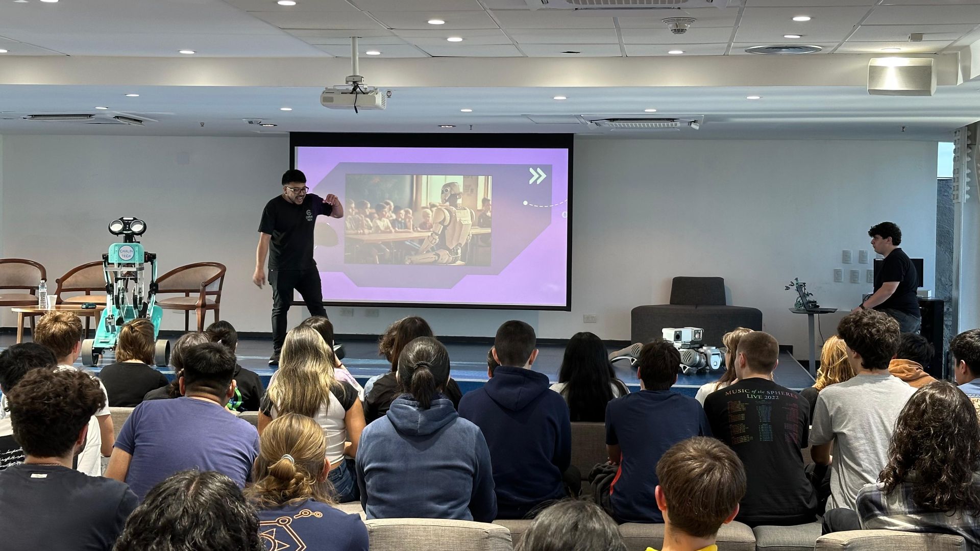 Exposición de inventos de alumnos