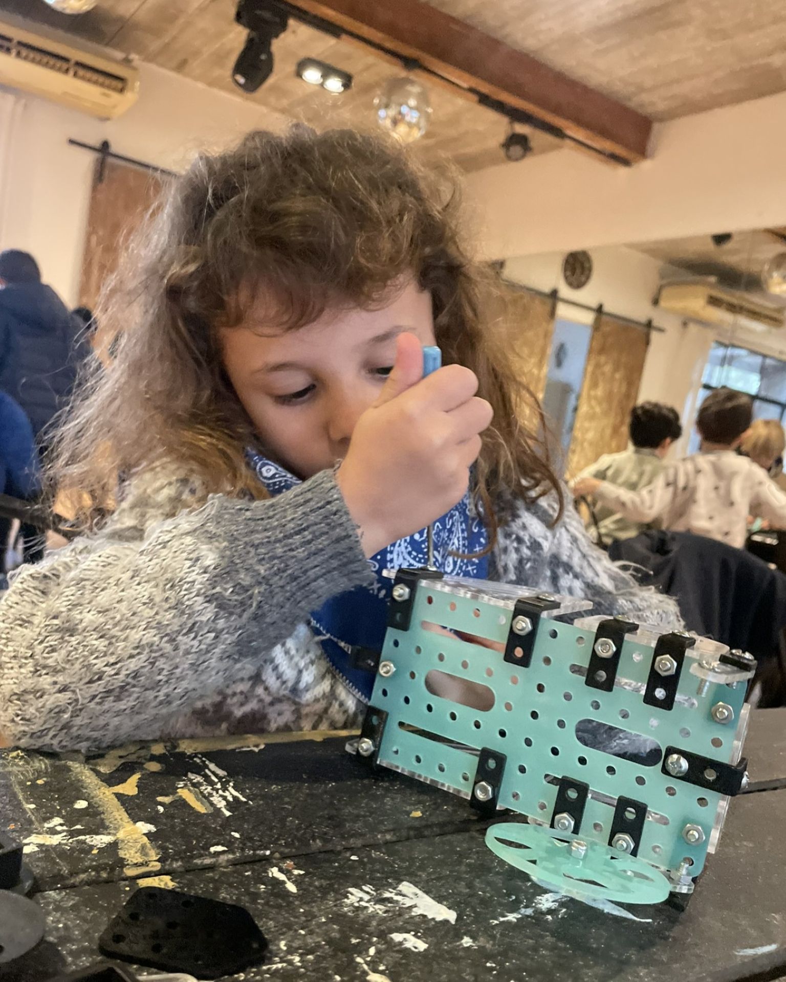 Imagen ilustrativa de taller de construcción