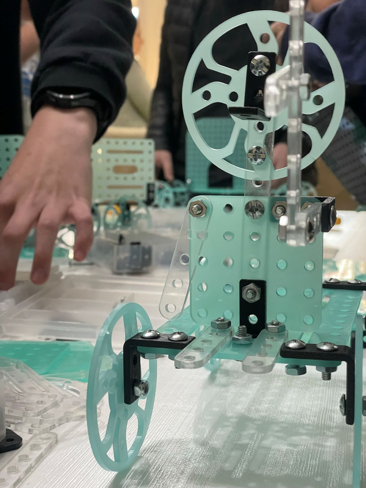 Exposición de inventos de alumnos